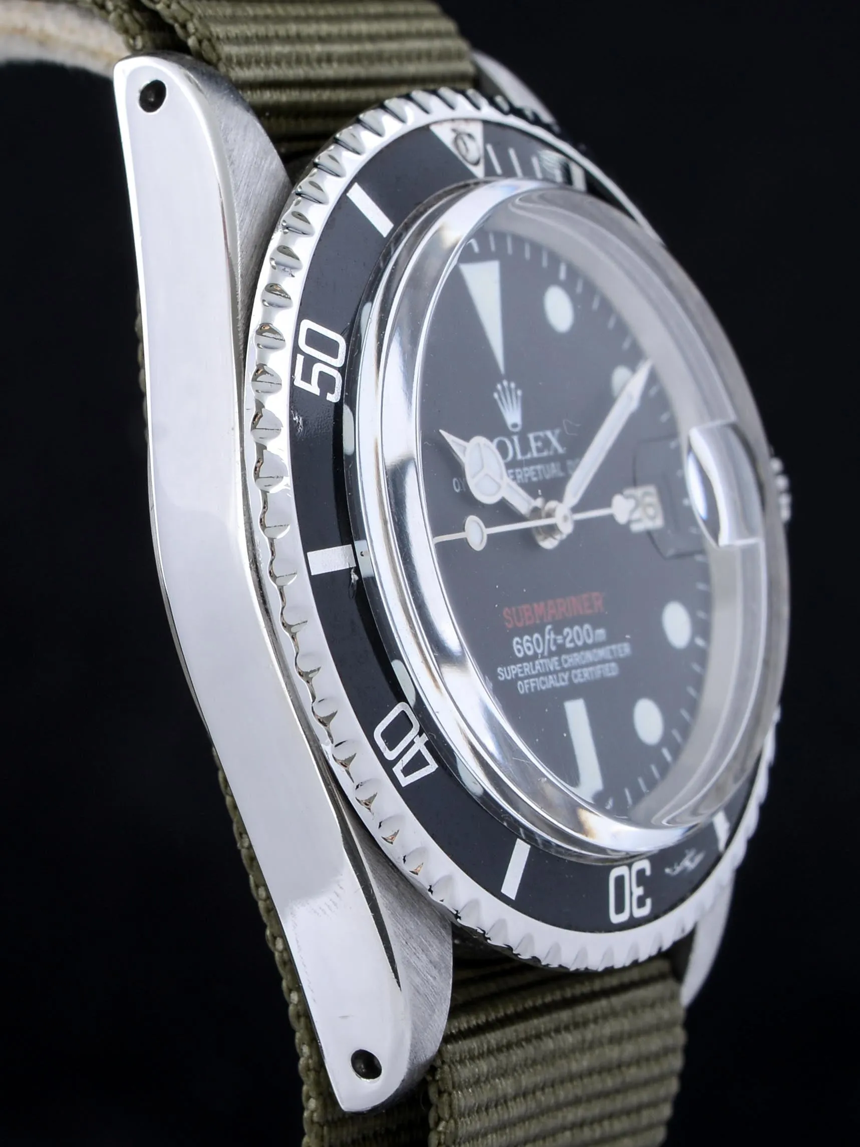 1969 Rolex Red Submariner (Ref. 1680) "Luminova Service Dial"