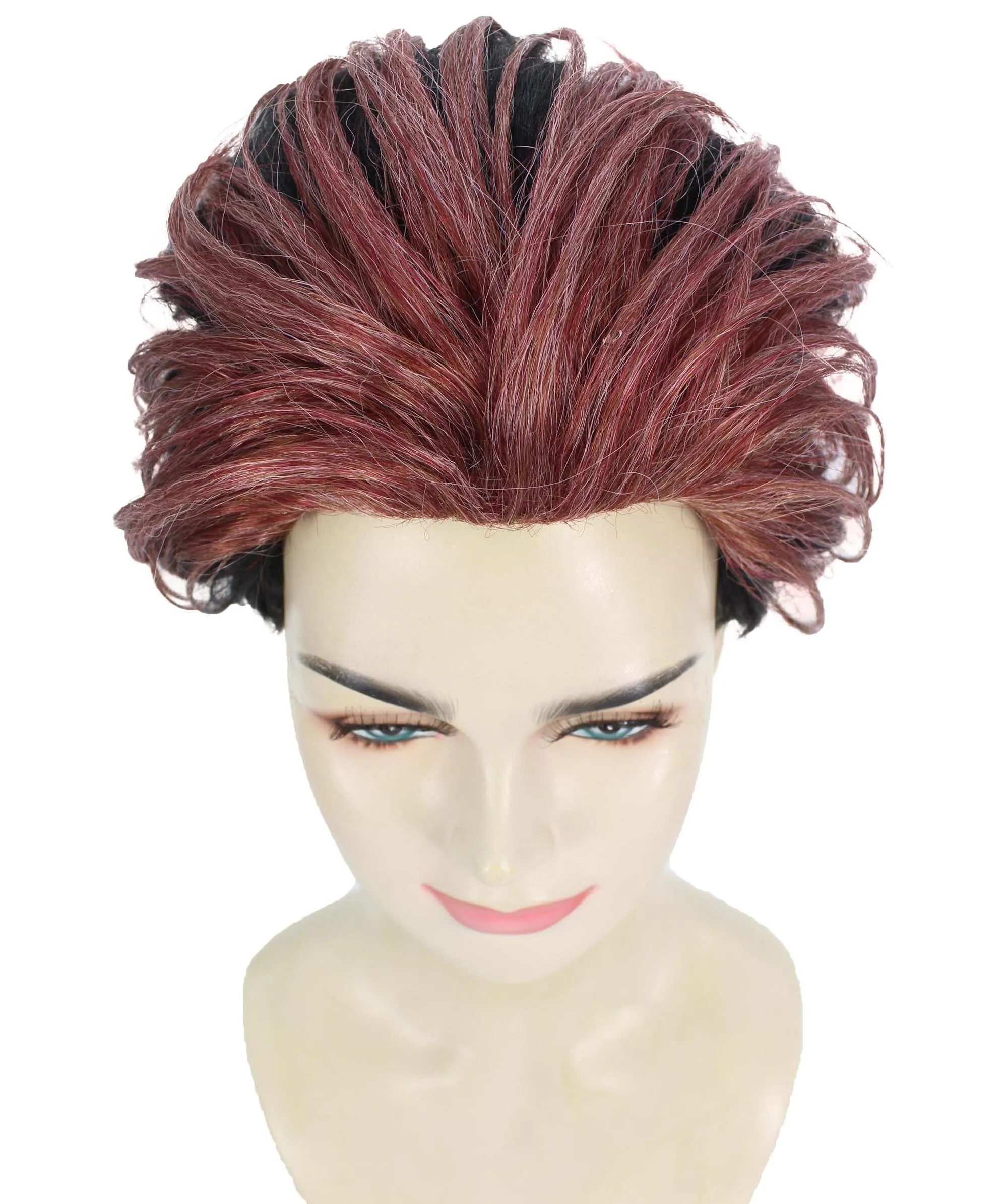 Adult Women's Movie Character Red Short Wig | Best for Halloween | Flame-retardant Synthetic Fiber