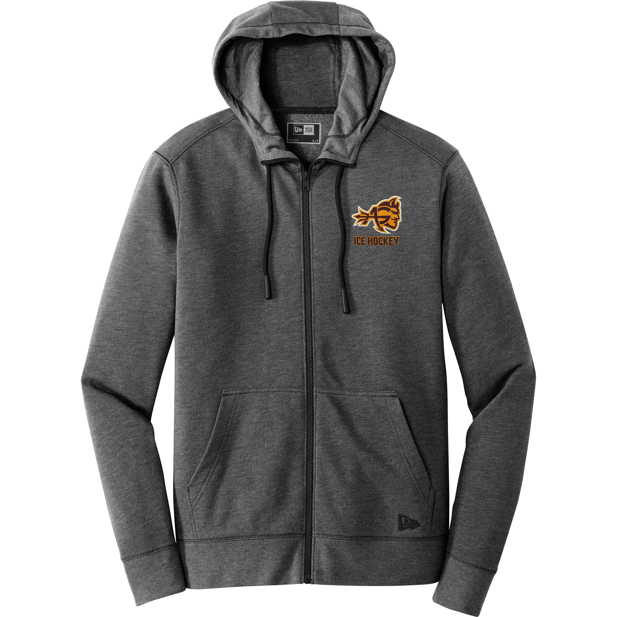 Avon Grove New Era Tri-Blend Fleece Full-Zip Hoodie