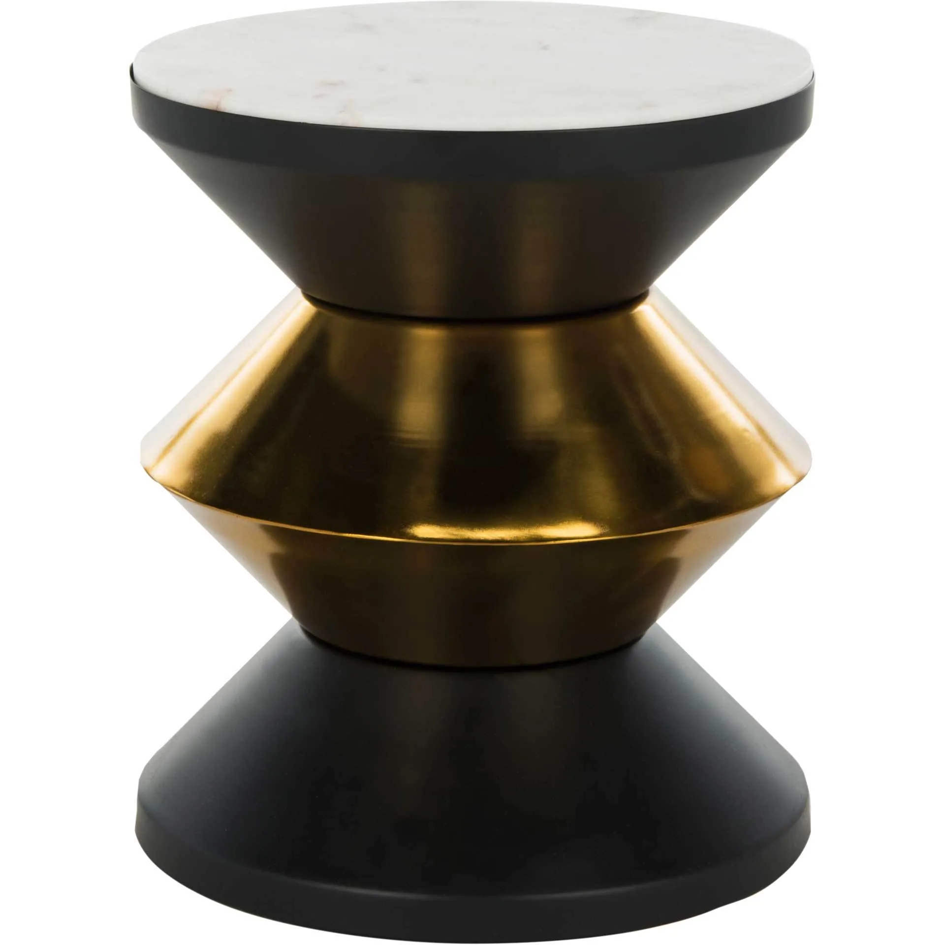 Azir Stone Top Side Table