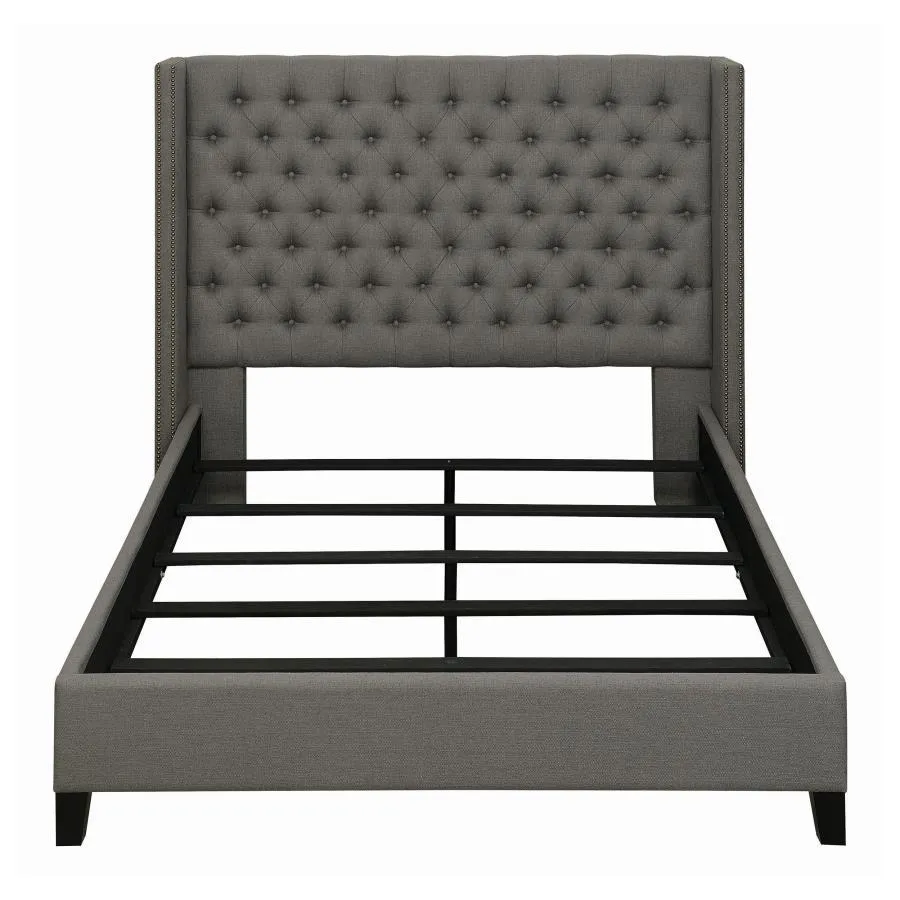 Bancroft - Upholstered Wingback Bed