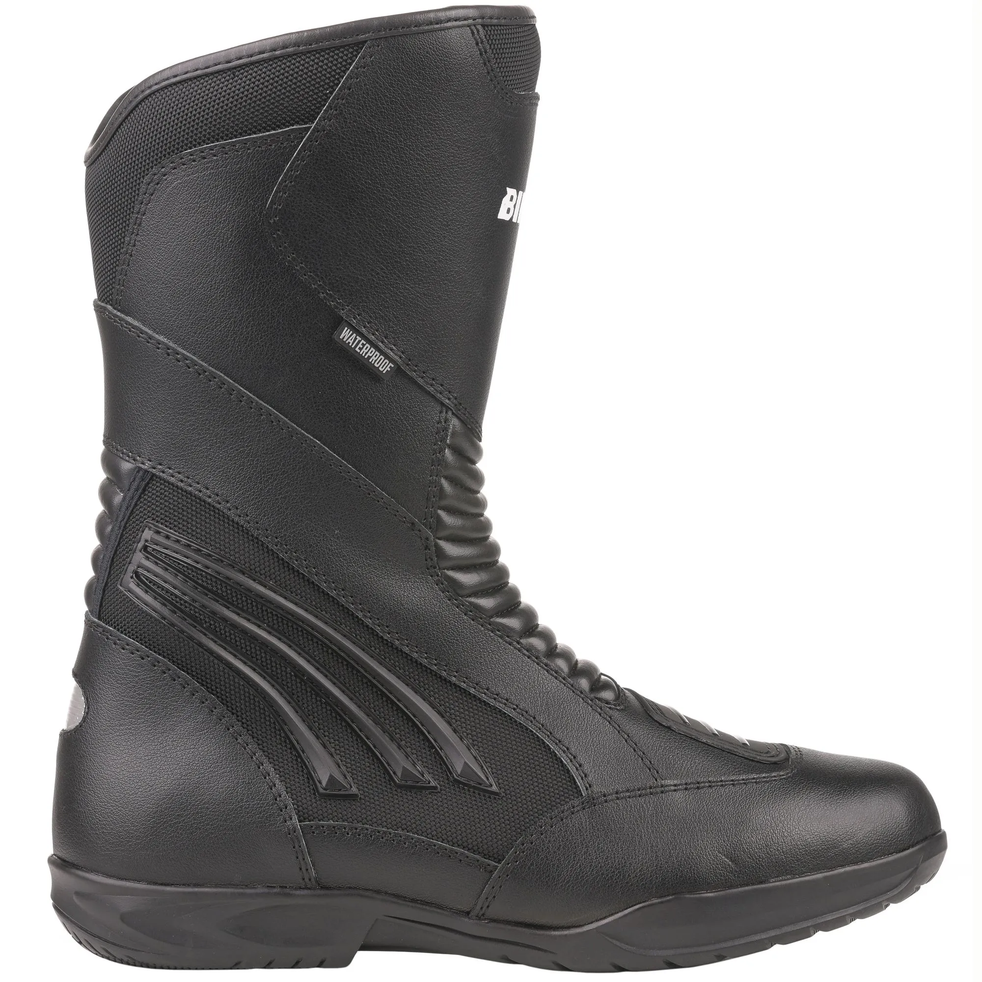 Bikeit Burhou CE Waterproof Sports touring Boots - Black