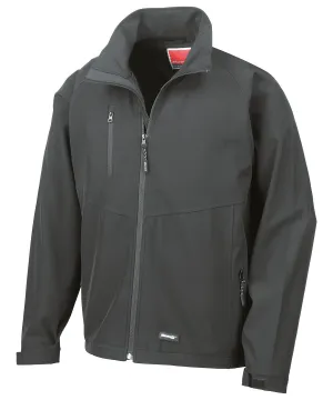 Black - Baselayer softshell jacket