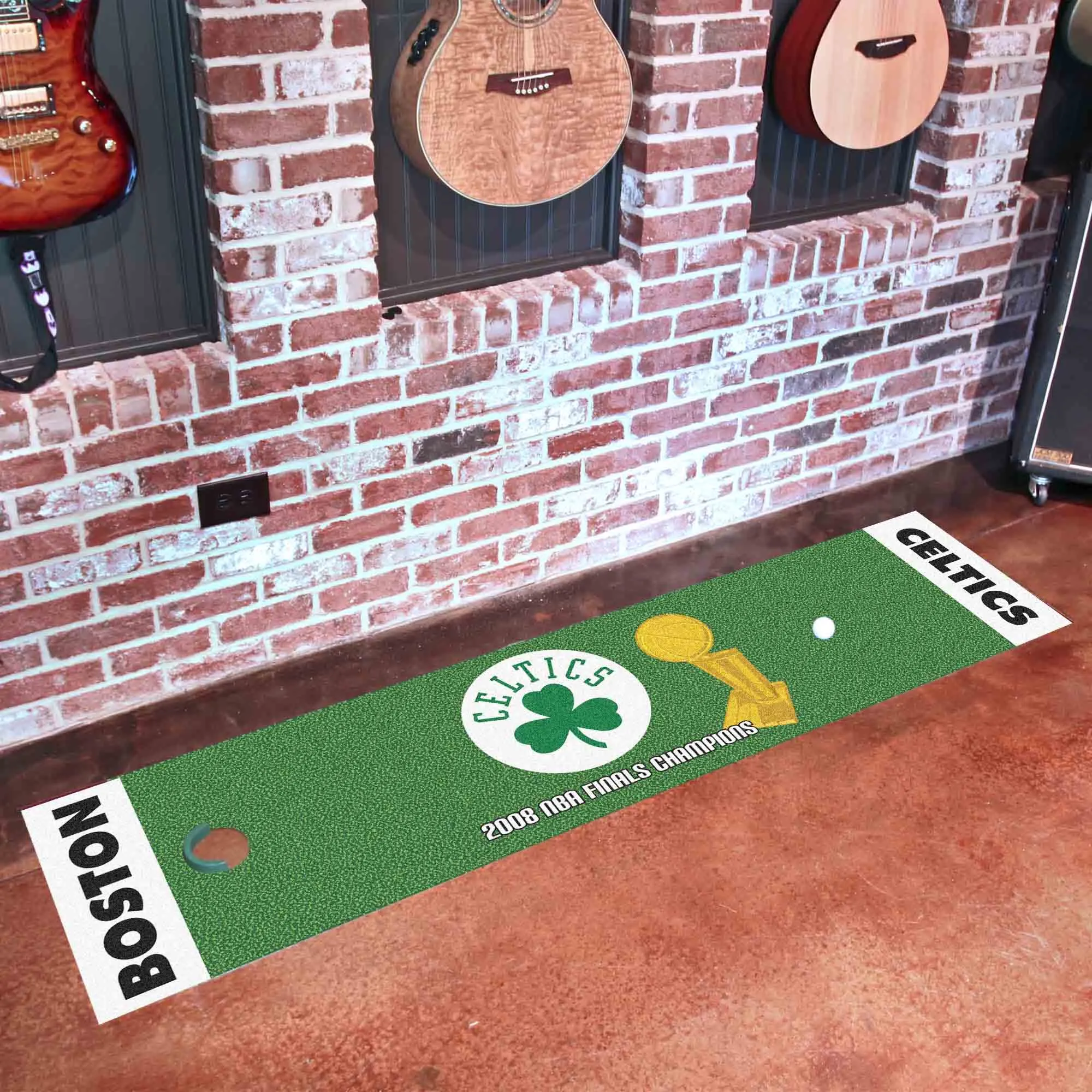 Boston Celtics 2008 NBA Champions Putting Green Mat - 1.5ft. x 6ft.