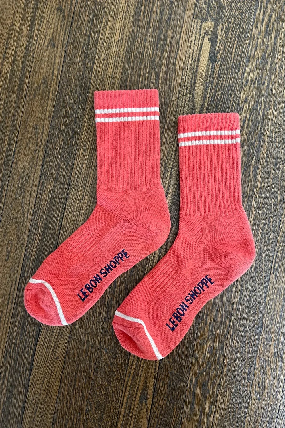 Boyfriend Socks (Coral)