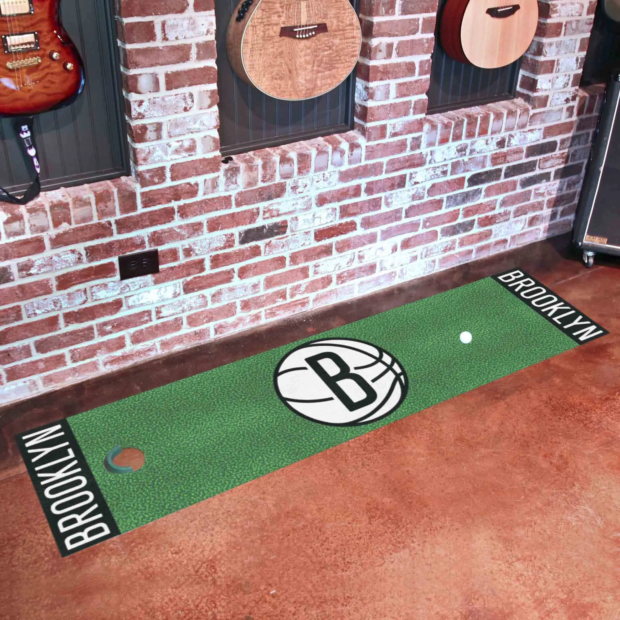 Brooklyn Nets Putting Green Mat - 1.5ft. x 6ft.