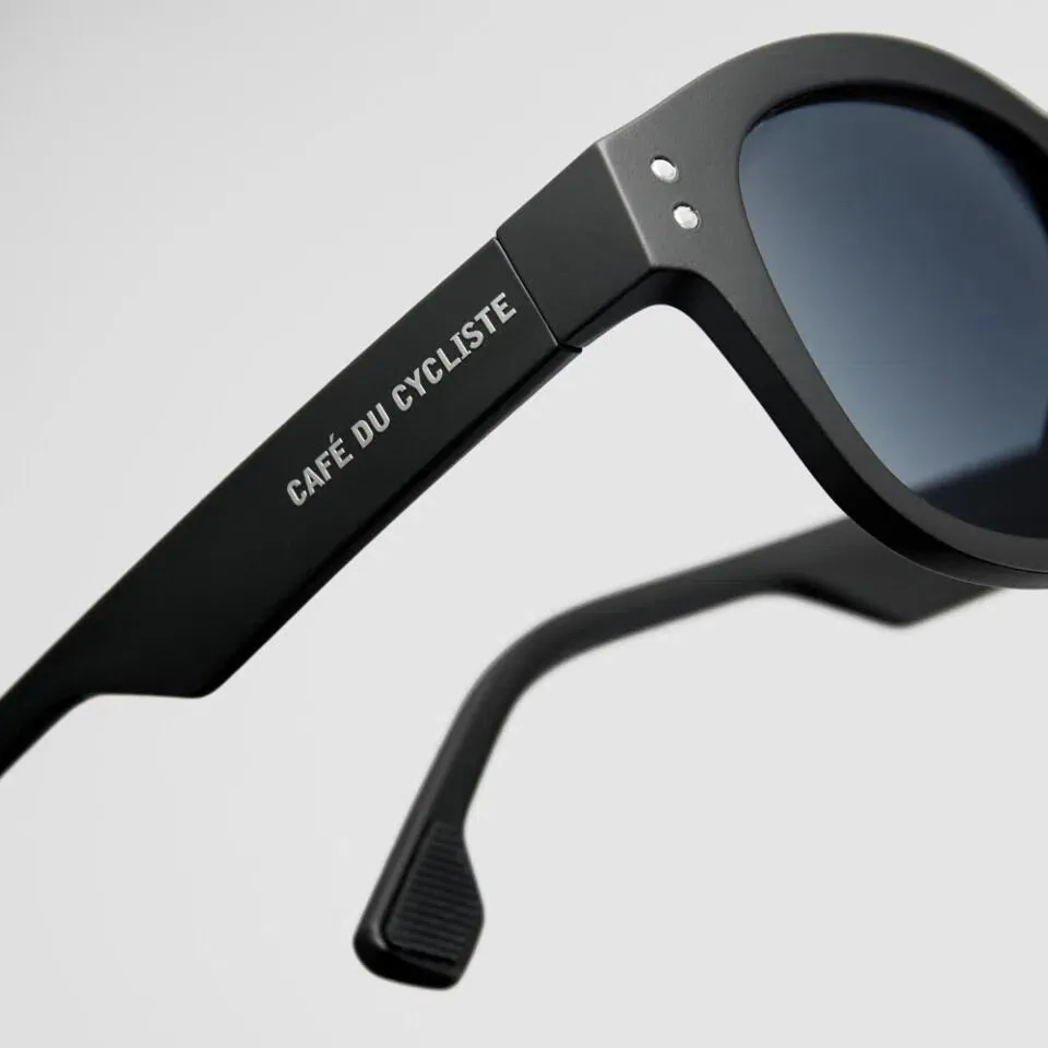 Café du Cycliste Eyewear Maurice - Black Frame Grey Photocromic Lens