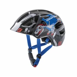 Children's helmet CRATONI Maxter anthracite gloss, violet-gray