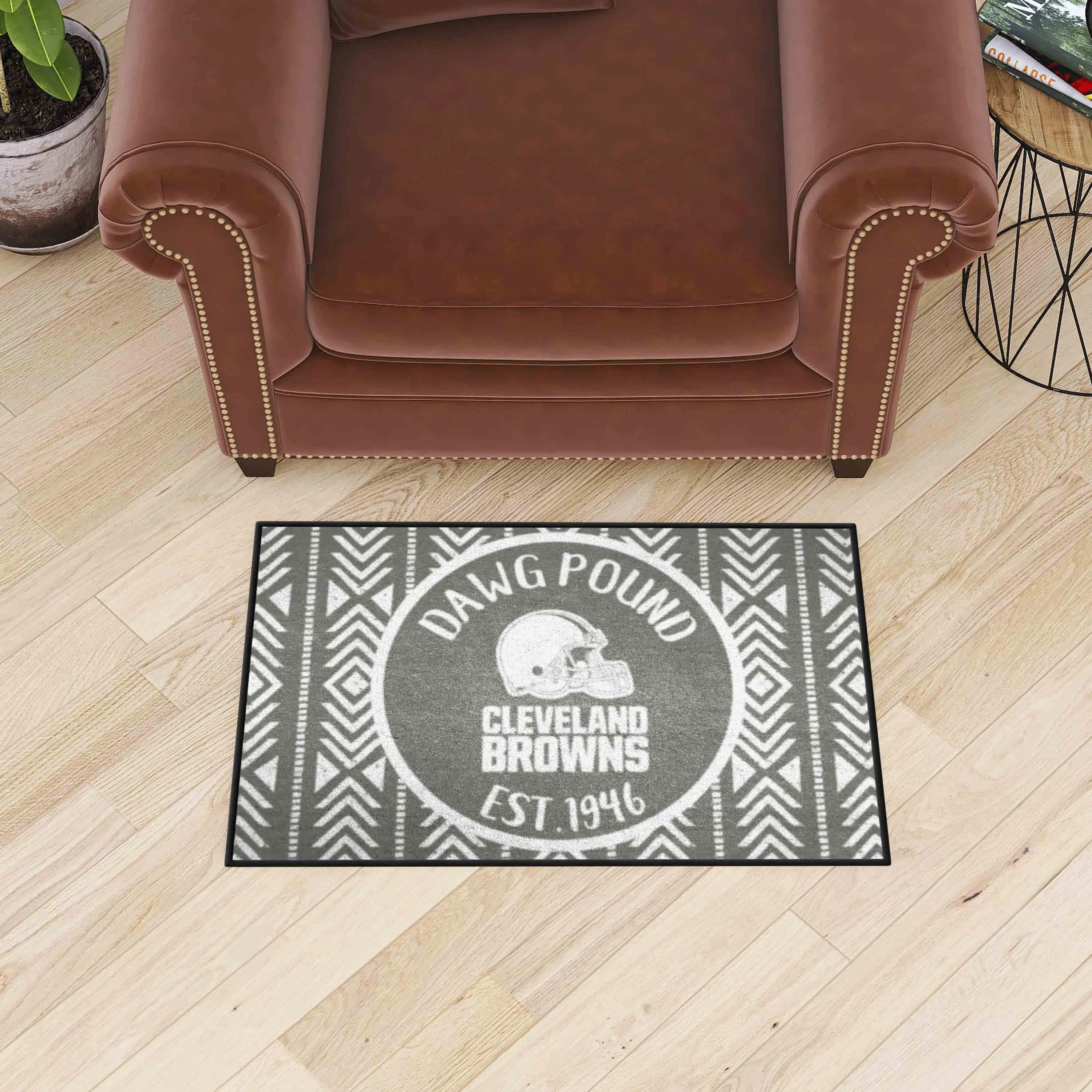 Cleveland Browns Southern Style Starter Mat Accent Rug - 19in. x 30in.