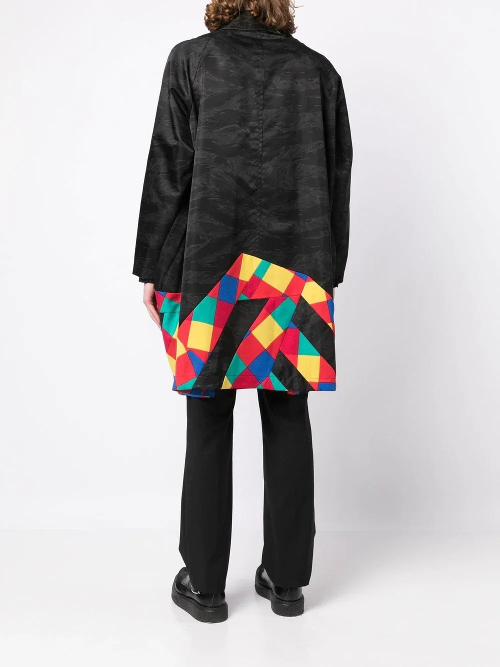 Colourful Checks Coat