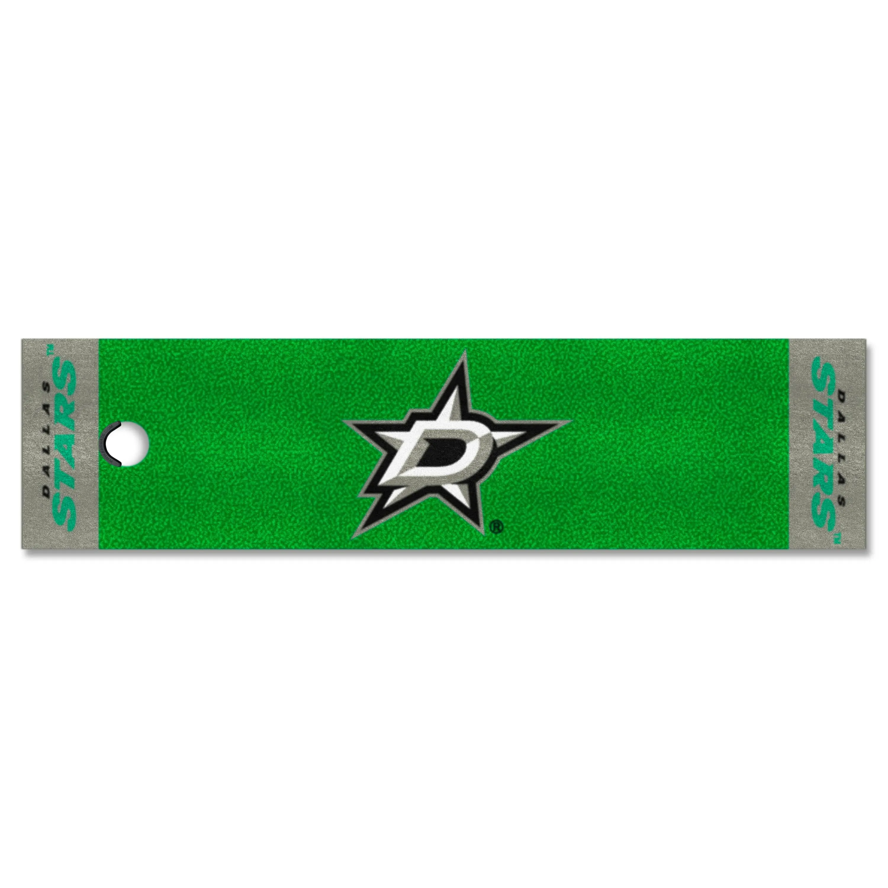 Dallas Stars Putting Green Mat - 1.5ft. x 6ft.