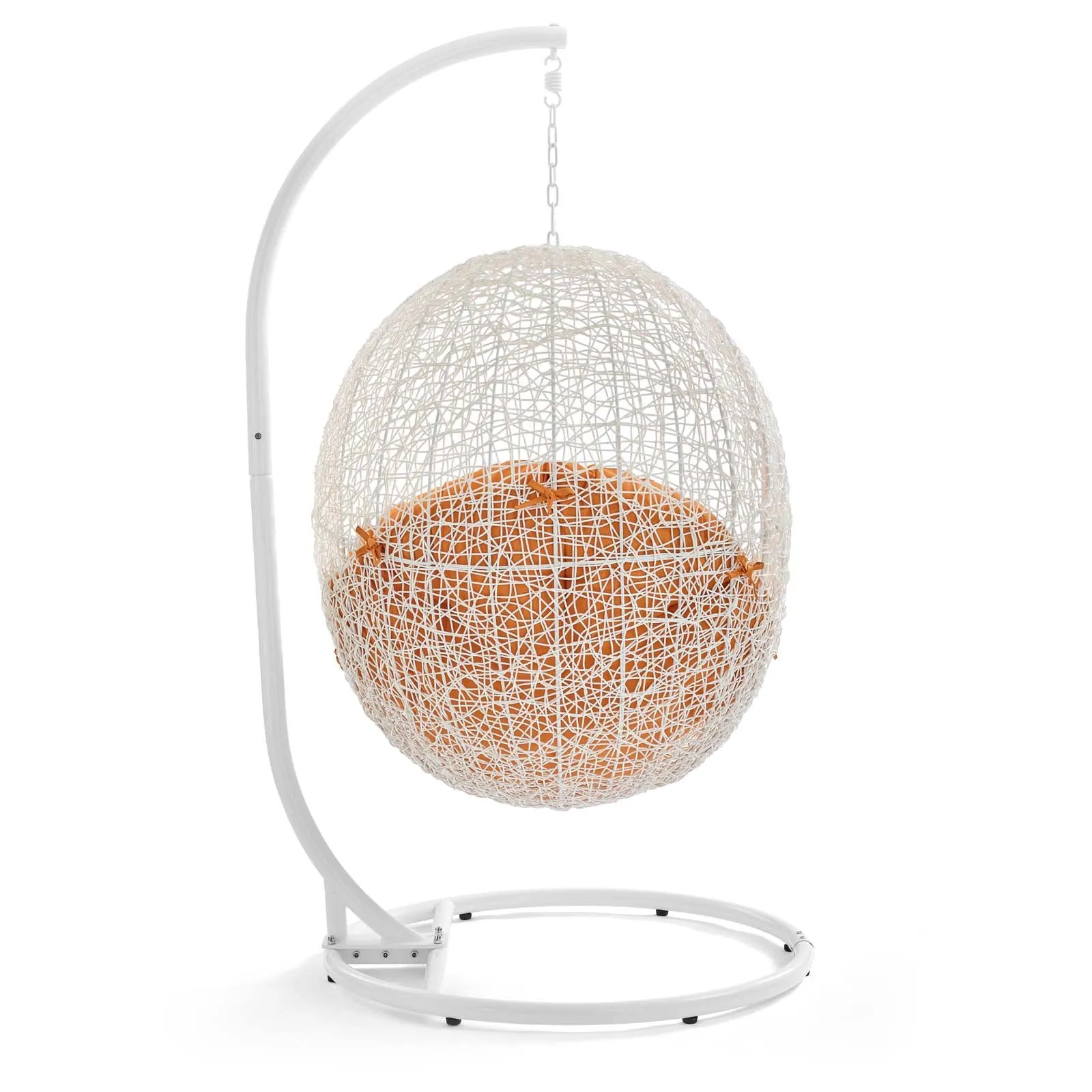 Egg Hammock Chair With Hanging Kits - Fastness Hanging Hide Outdoor Patio Swing Chair With Stand