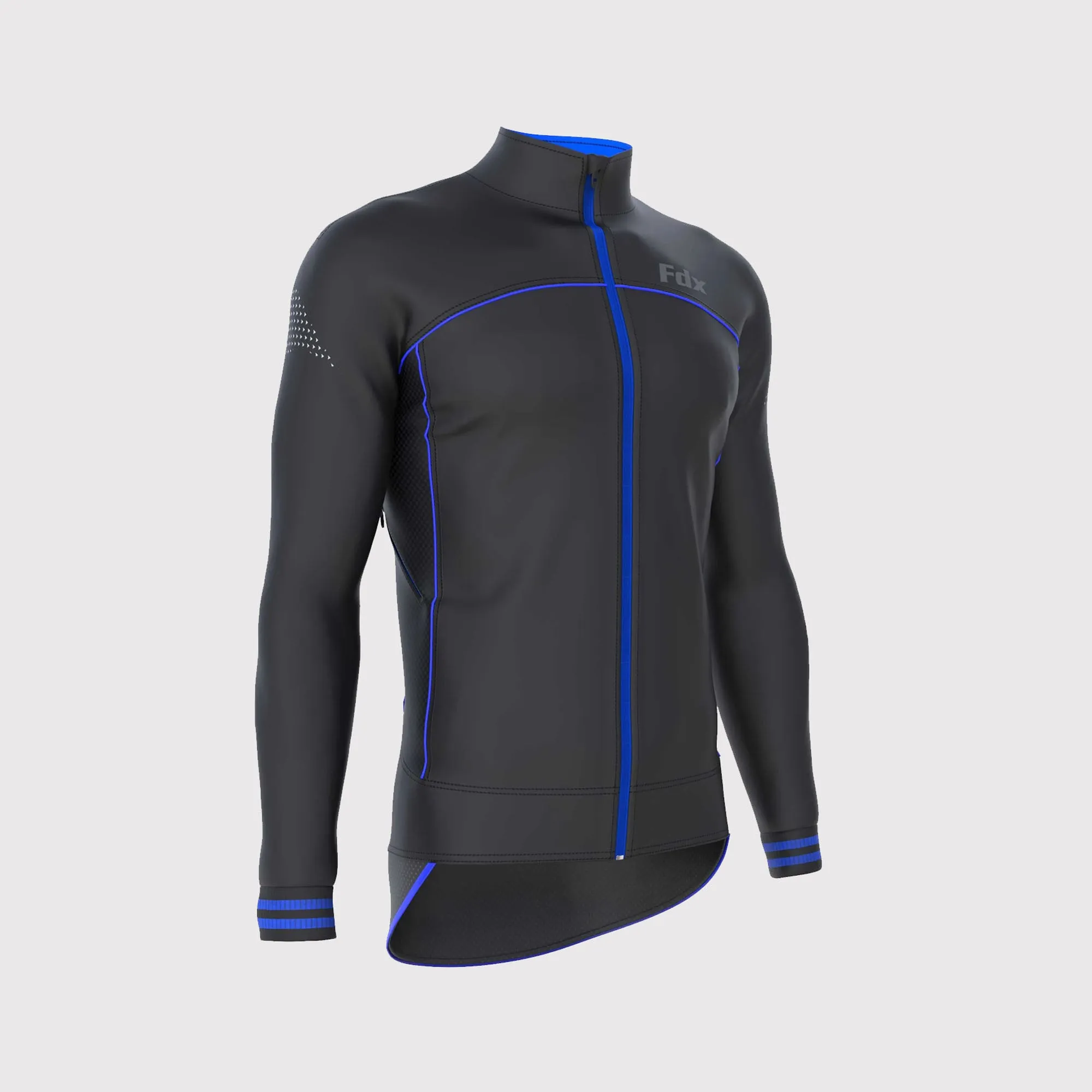 Fdx Apollux Blue Softshell Men's & Boy's Windproof Cycling Jacket