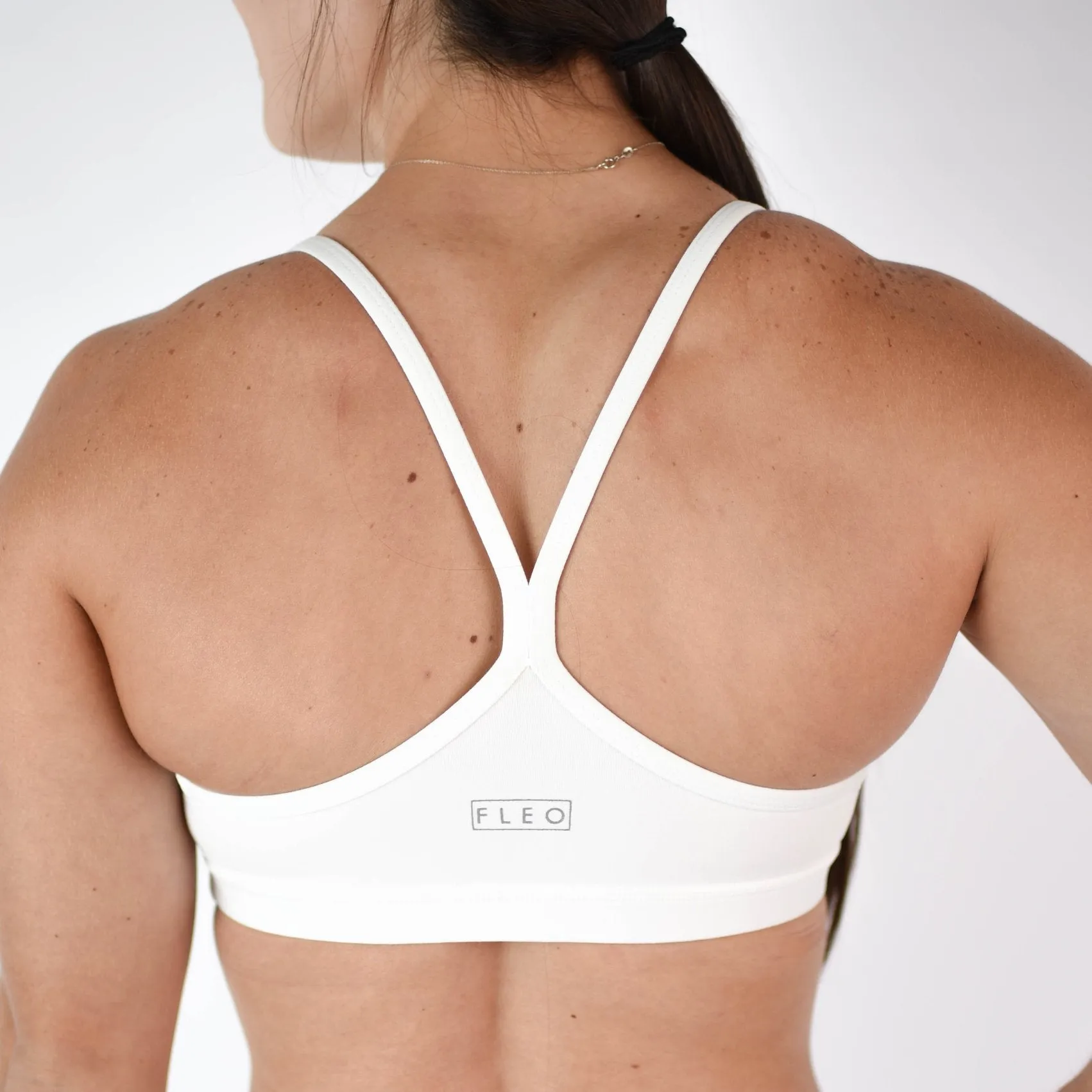 FLEO Cami Sports Bra - White