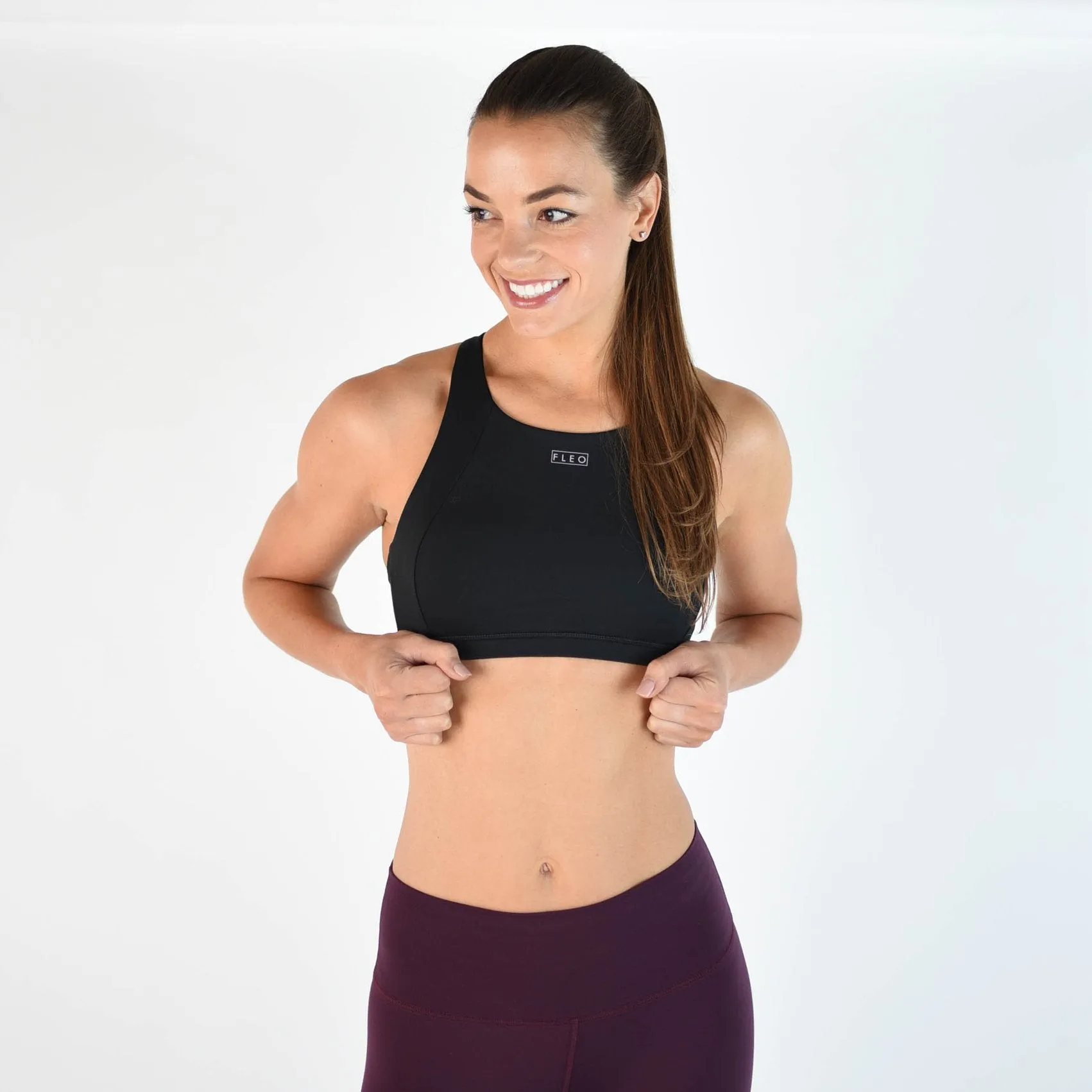 FLEO Jourdaine Sports Bra - Black