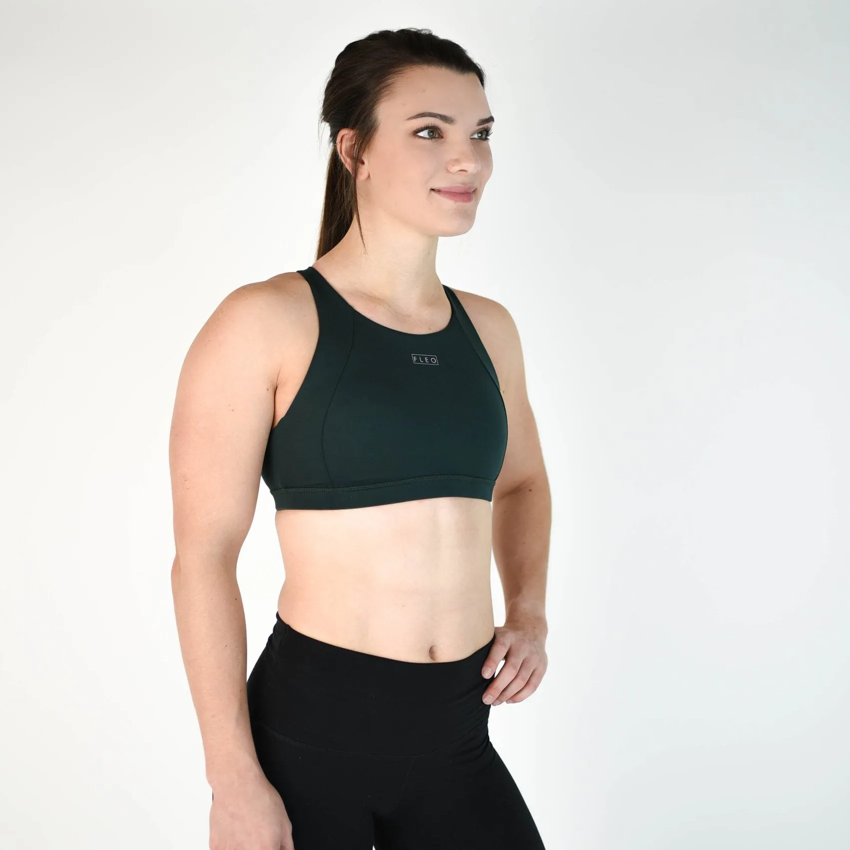 FLEO Jourdaine Sports Bra - Forest