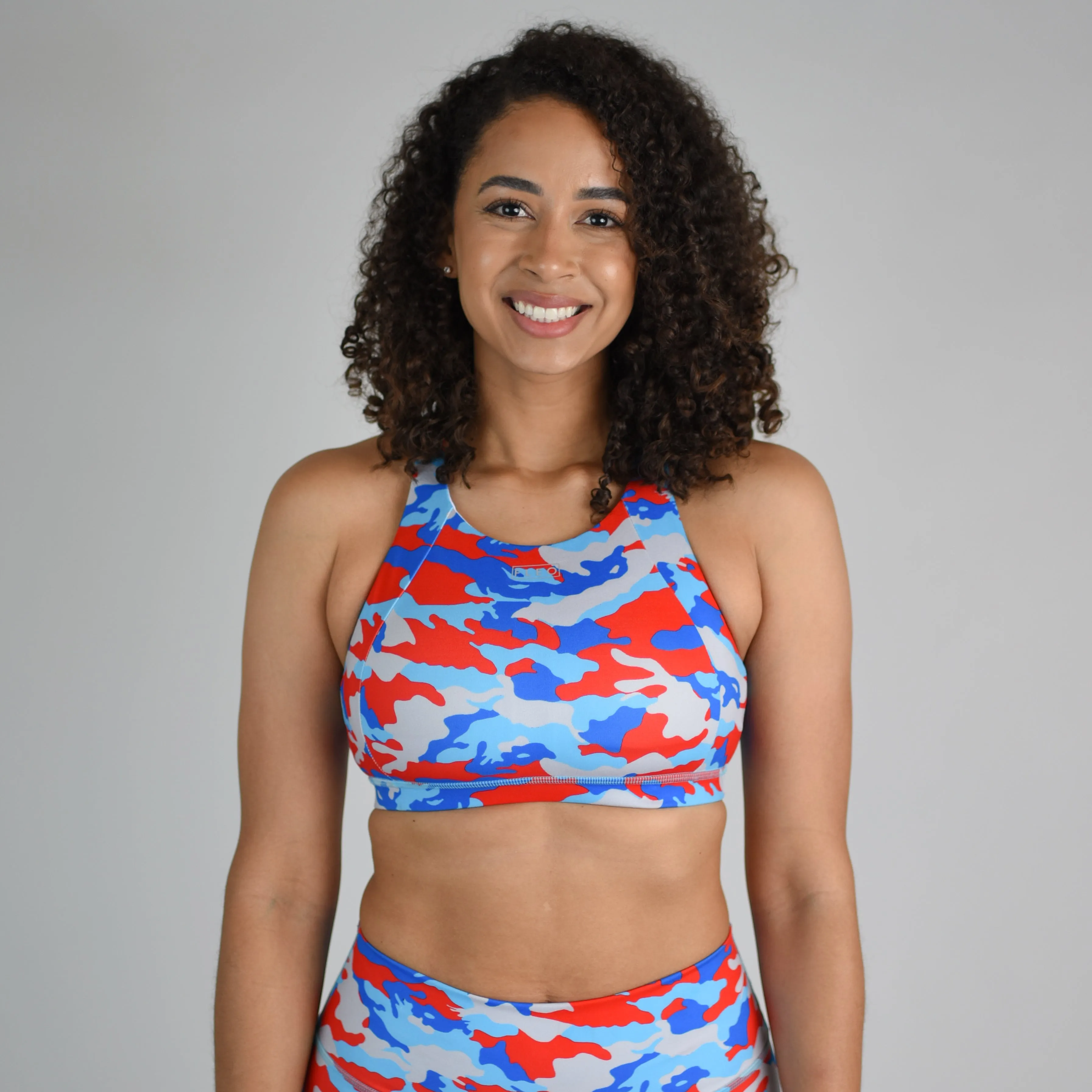 FLEO Jourdaine Sports Bra - Vivid Americamo