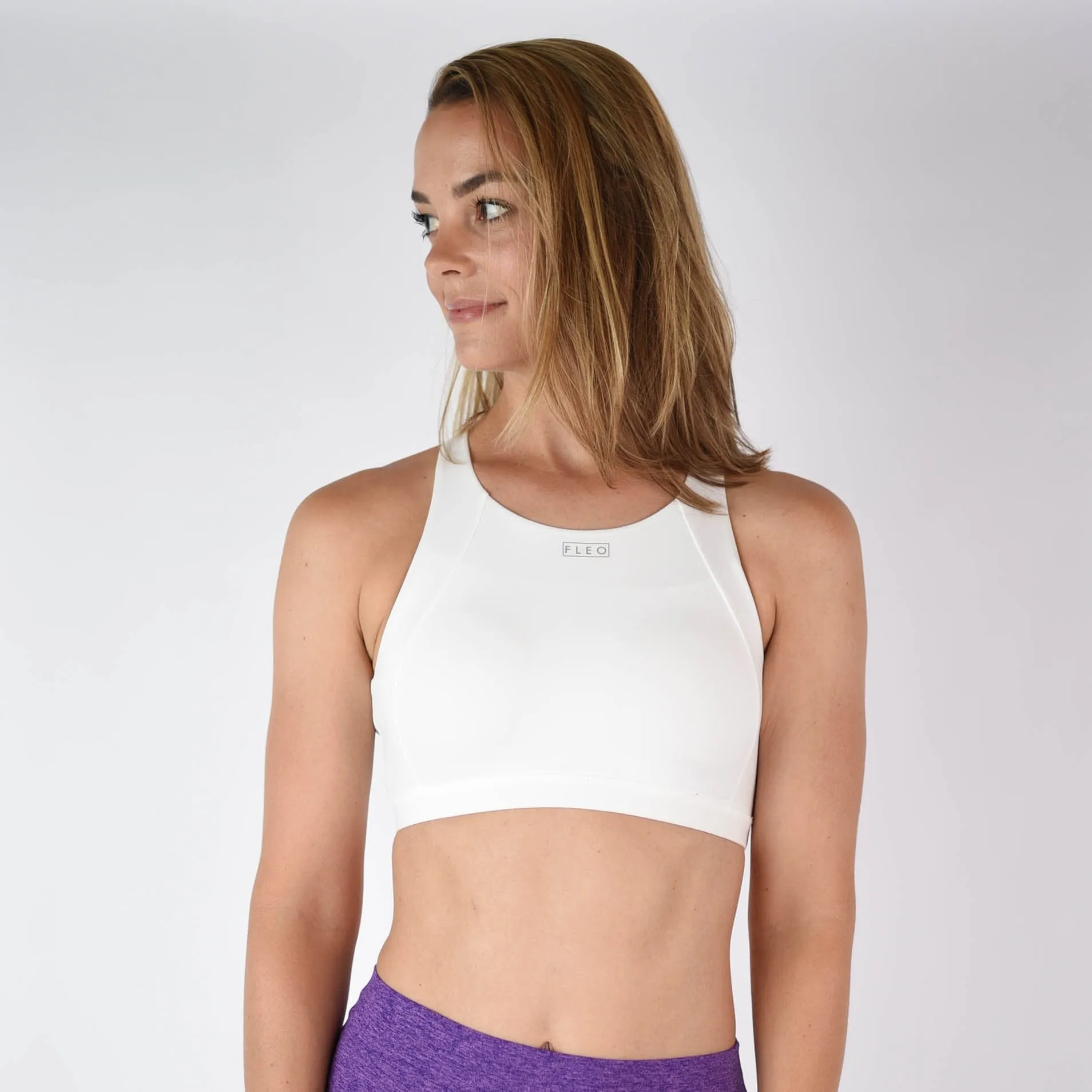 FLEO Jourdaine Sports Bra - White