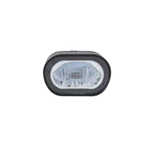 Front light AXENDO 40 40 lx 6 V without bracket for electric cargo bike R500E ELOPS ,  black