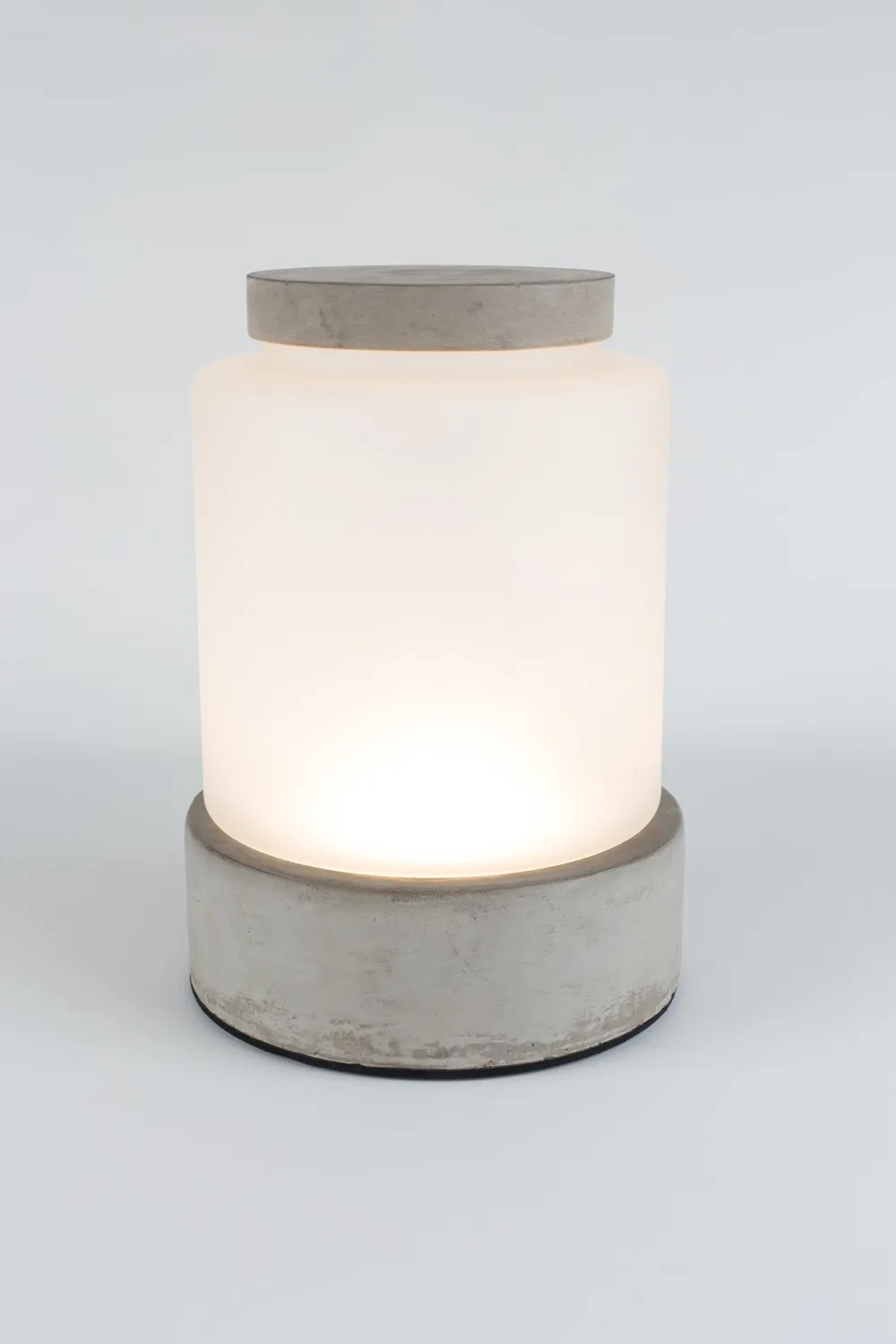 Frosted Glass Vase LED Lamp (L) | Zuiver Reina