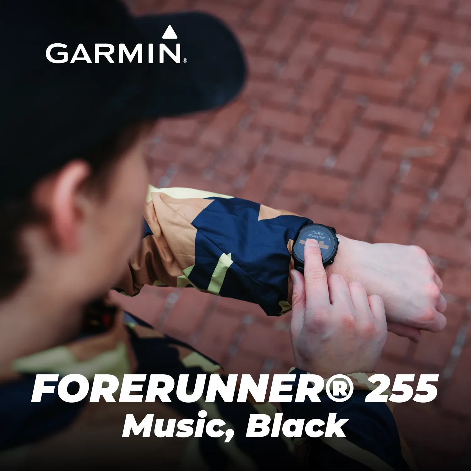 Garmin Forerunner 255 Series GPS Running Smartwatch, 46 mm or 41 mm