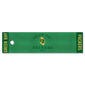 Green Bay Packers Putting Green Mat - 1.5ft. x 6ft., NFL Vintage