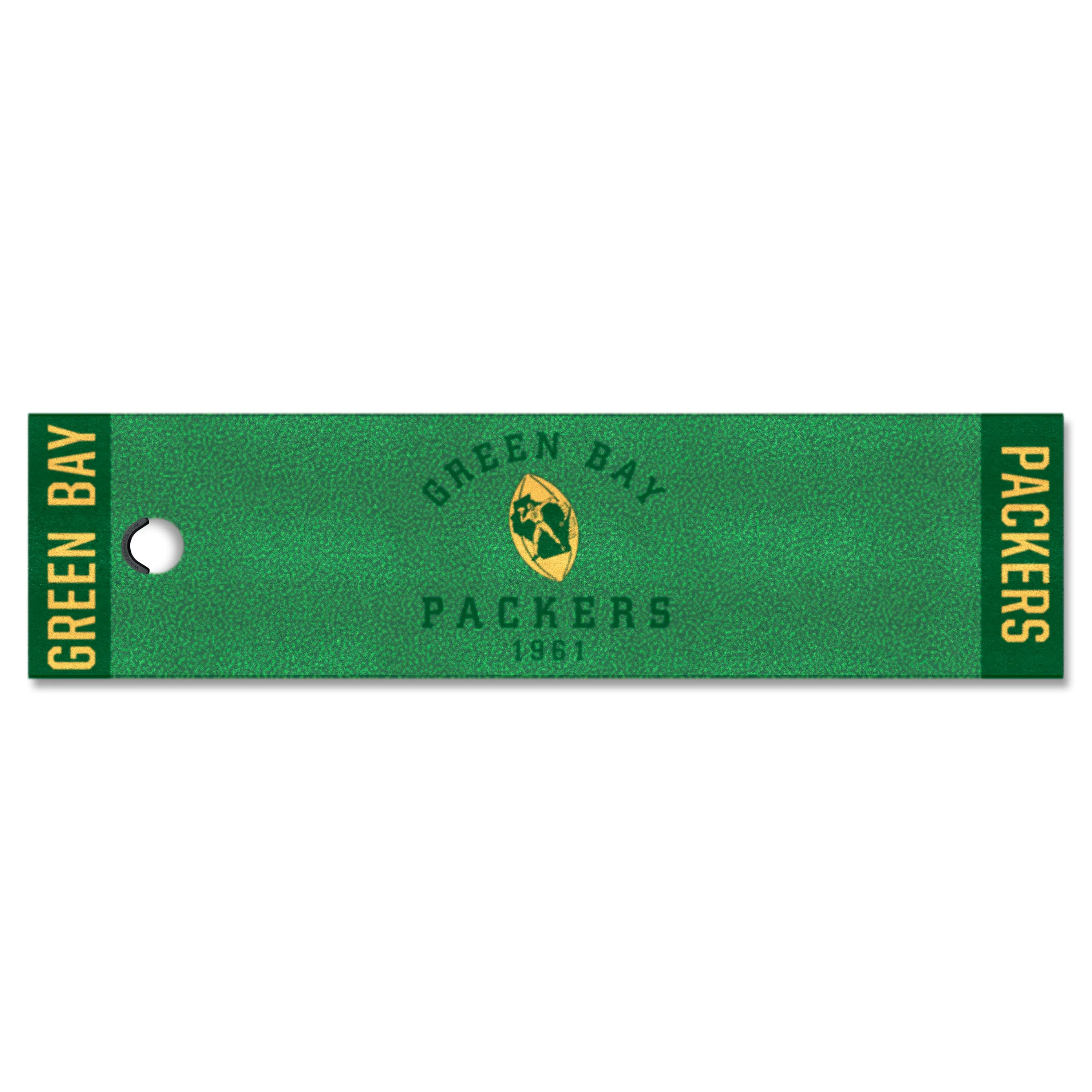 Green Bay Packers Putting Green Mat - 1.5ft. x 6ft., NFL Vintage