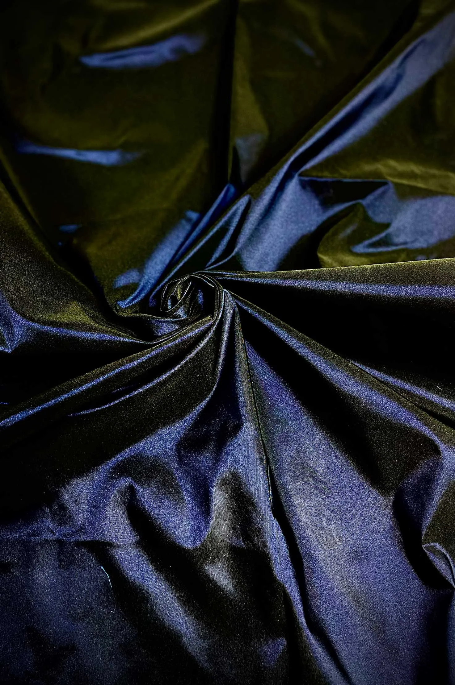 Italian Poly Taffeta Electric Blue