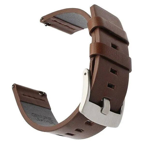 Leather Straps Compatible with the Garmin Vivomove HR & HR Sports