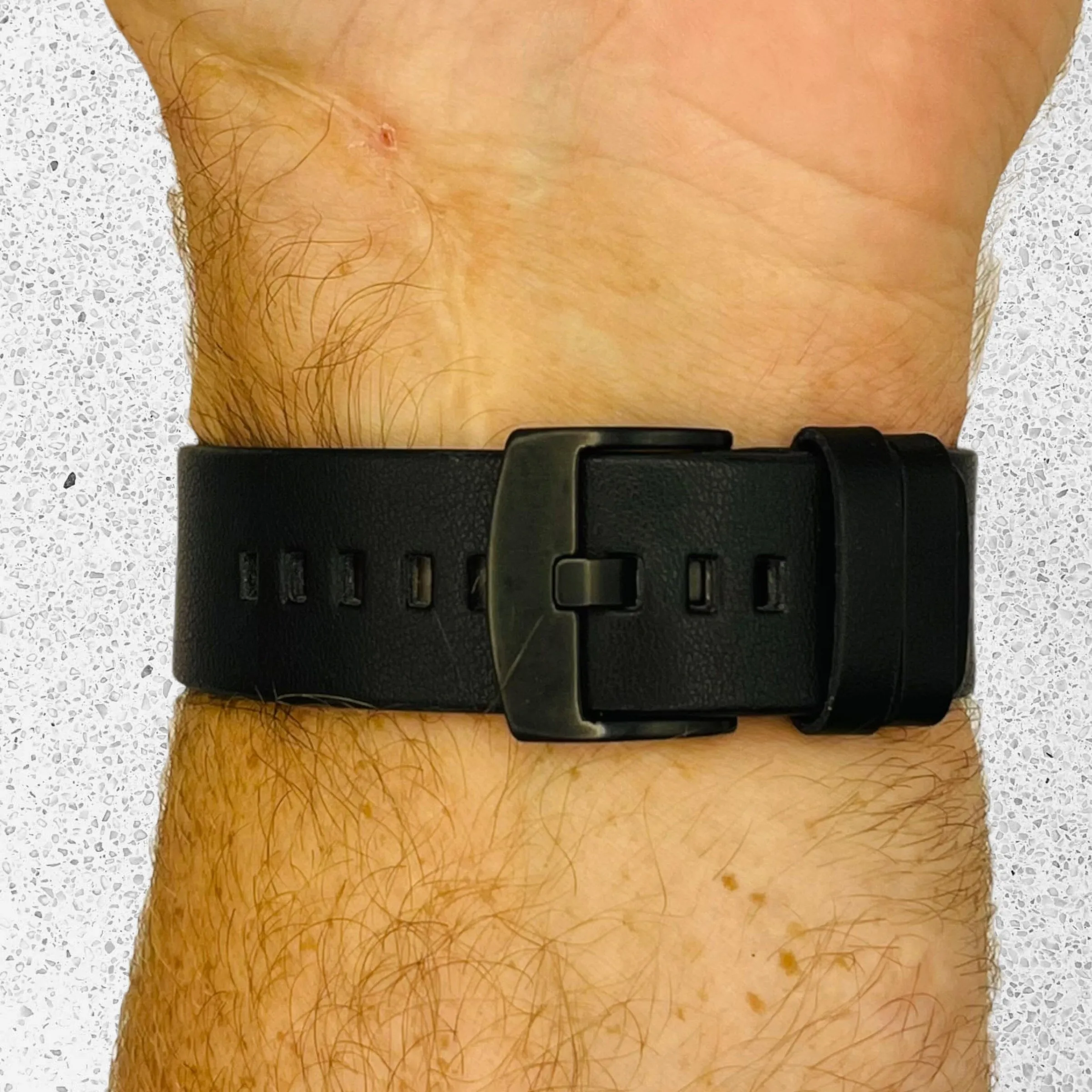 Leather Straps Compatible with the Garmin Vivomove HR & HR Sports