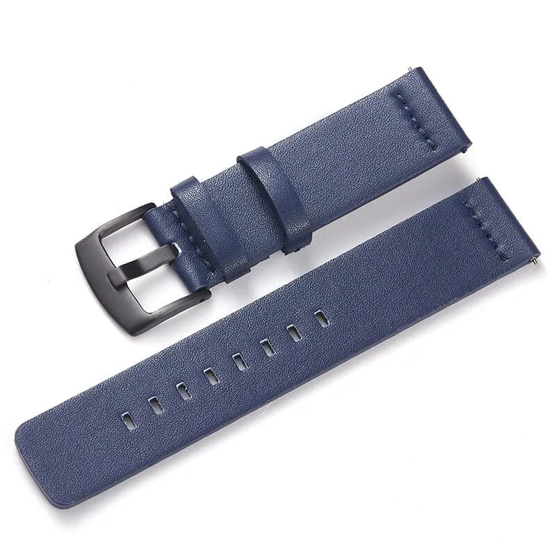 Leather Straps Compatible with the Garmin Vivomove HR & HR Sports