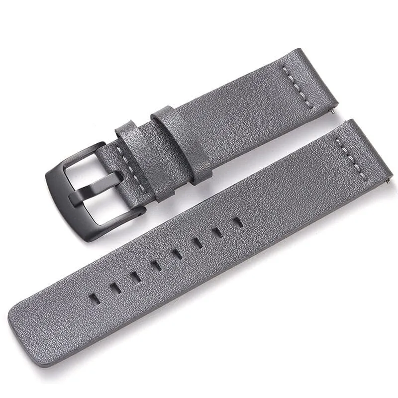 Leather Straps Compatible with the Garmin Vivomove HR & HR Sports