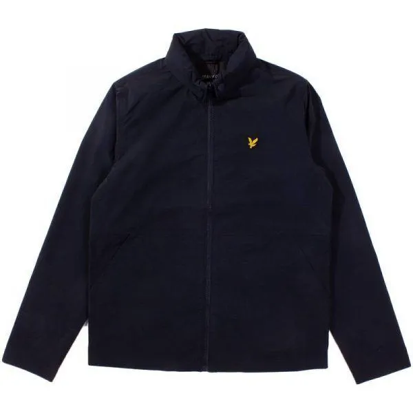 Lyle & Scott Jacket Mens Fold Collar Jacket Dark Navy Casual Jacket