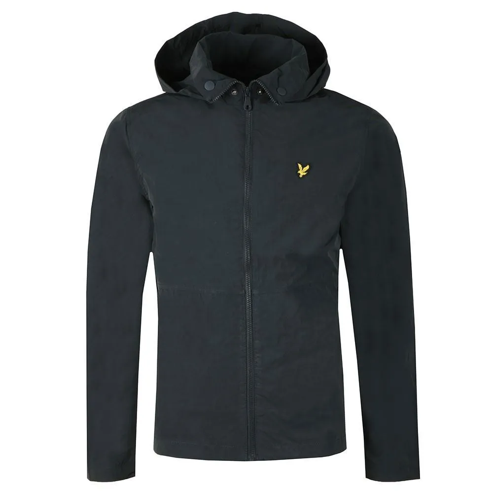 Lyle & Scott Jacket Mens Fold Collar Jacket Dark Navy Casual Jacket