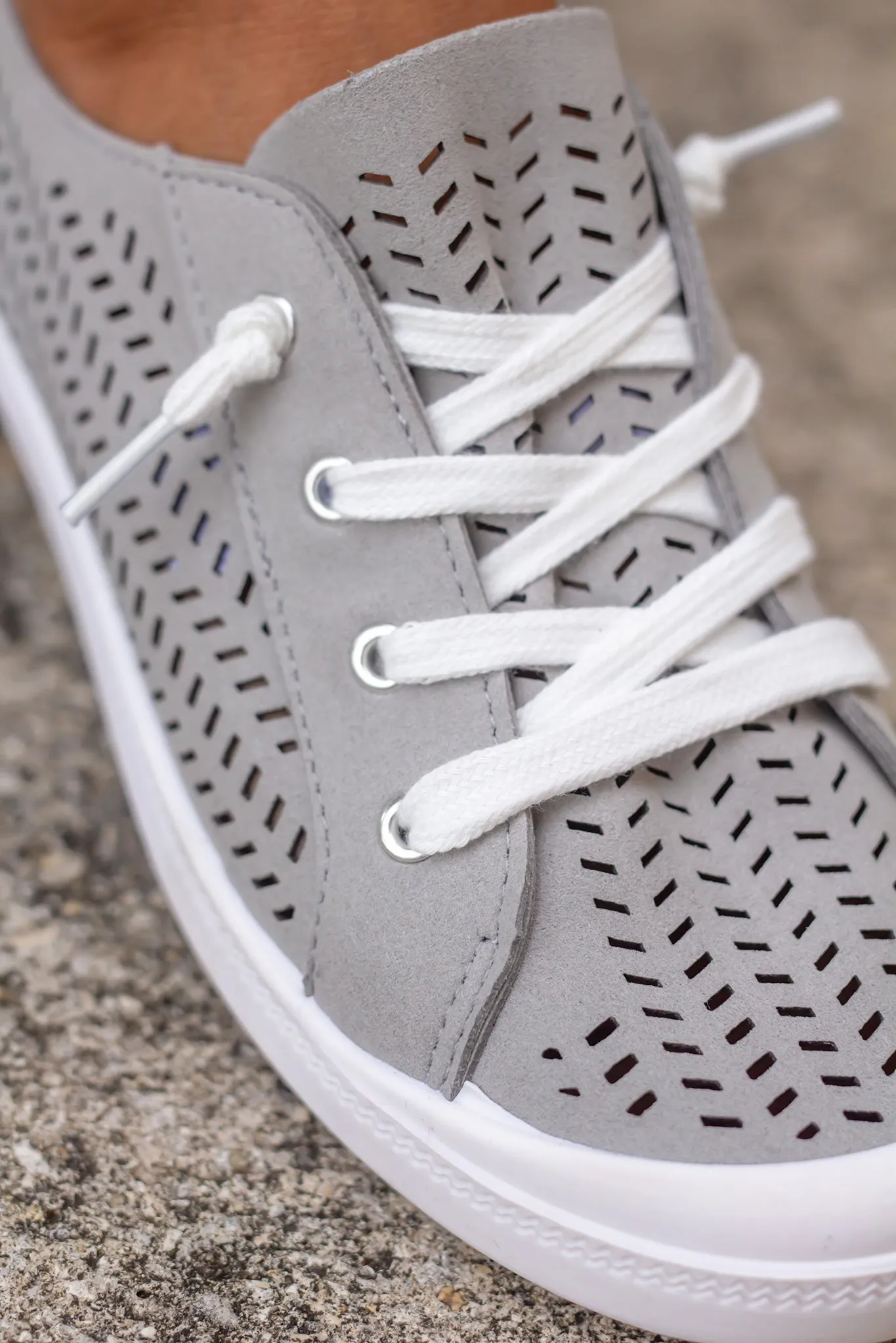 Marae Light Gray Sneakers