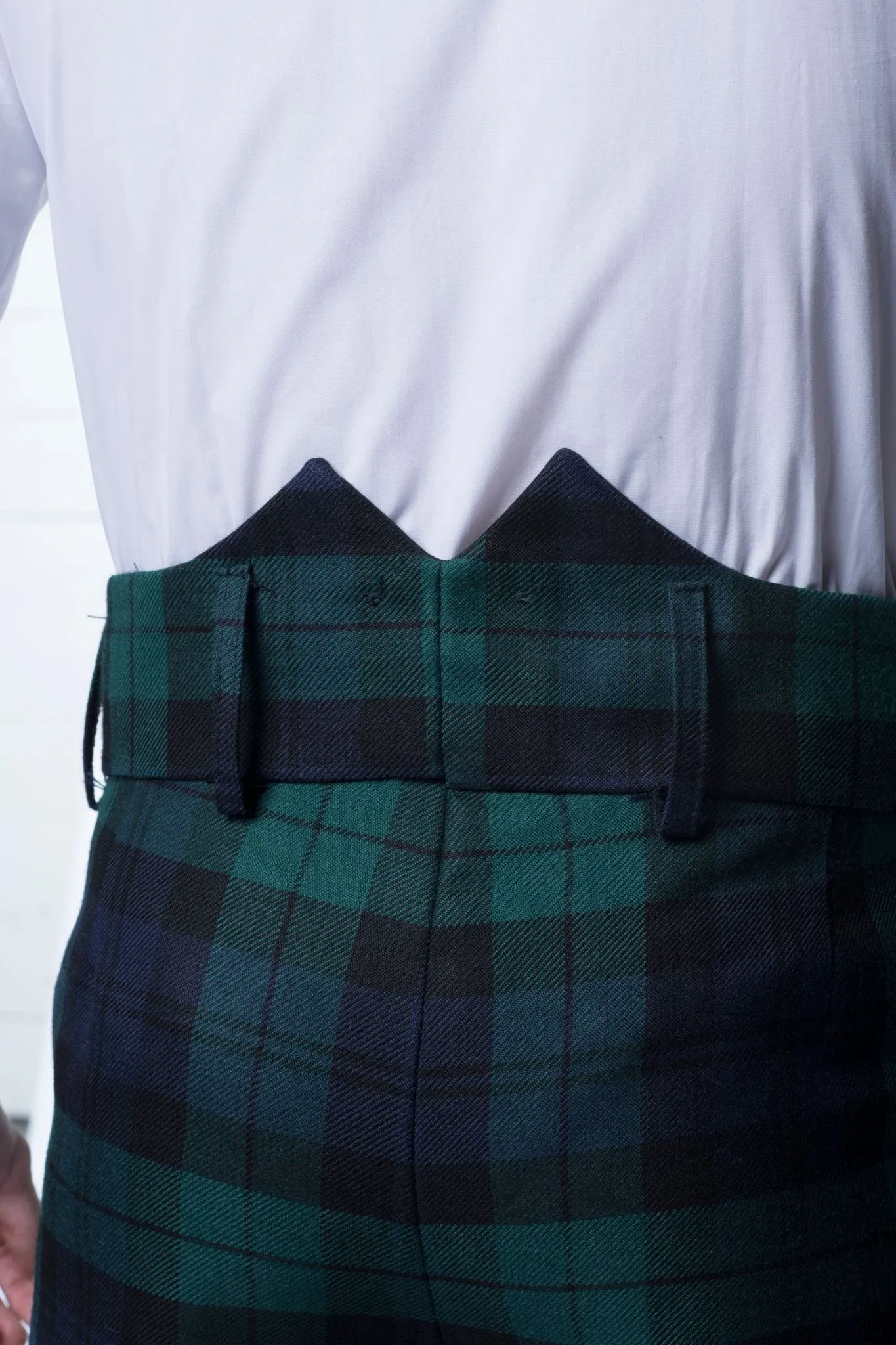 Mens Tartan Trews Outfit