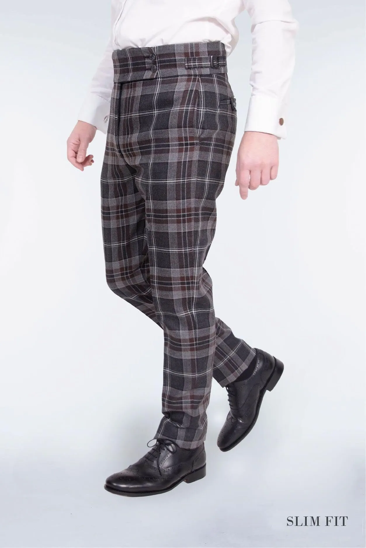 Mens Tartan Trews Outfit