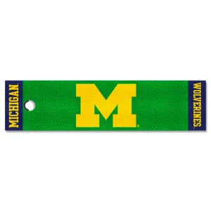 Michigan Wolverines Putting Green Mat - 1.5ft. x 6ft.