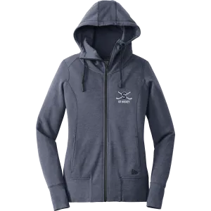 Midd South Hockey New Era Ladies Tri-Blend Fleece Full-Zip Hoodie