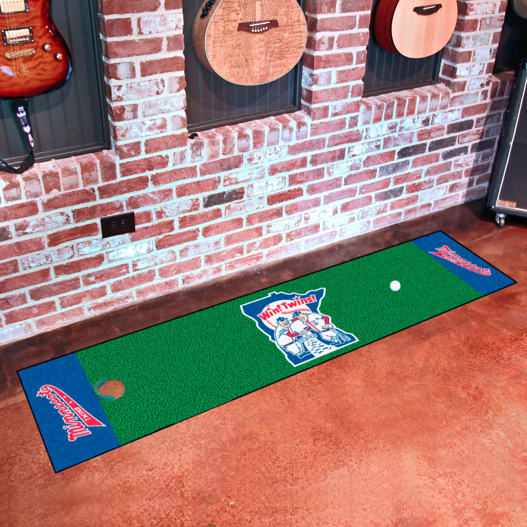 Minnesota Twins Putting Green Mat - 1.5ft. x 6ft.1978