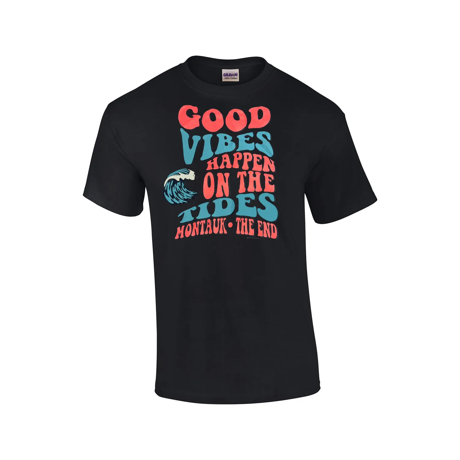 Montauk Surf and Sports Do It Your Way Good Vibes Adult Short Sleeve Shirt