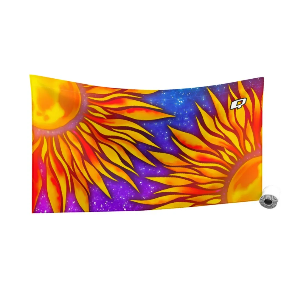 Moonflower Microfiber Swim Towel