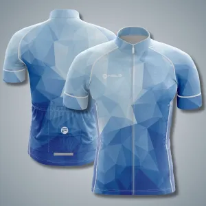 Ocean Blue | Men's Short Sleeve Cycling Jersey