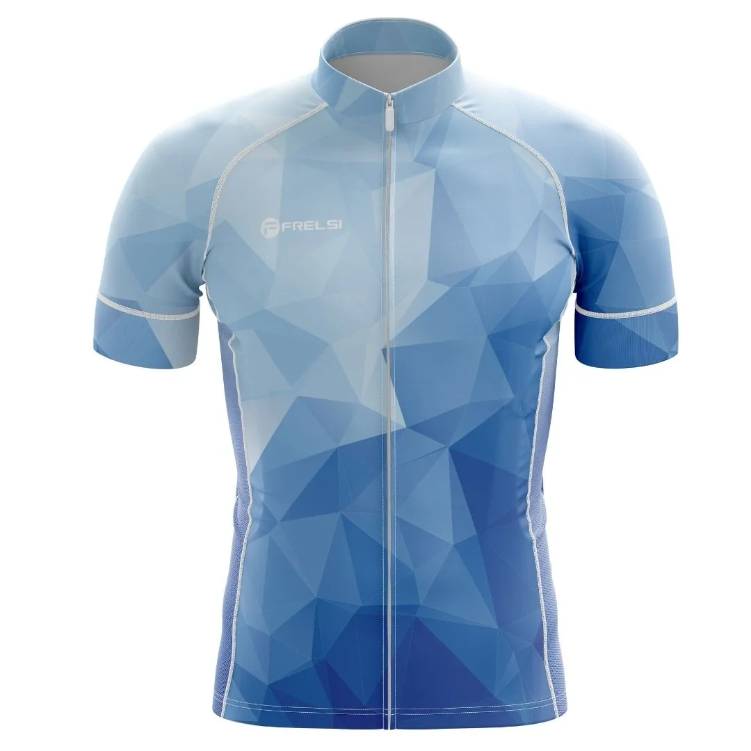 Ocean Blue | Men's Short Sleeve Cycling Jersey