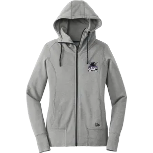 Old Bridge Jr. Knights New Era Ladies Tri-Blend Fleece Full-Zip Hoodie