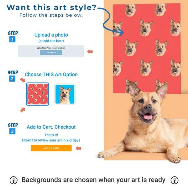 Original Pet Pop Art Coffee Mugs