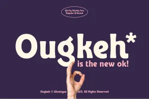 Ougkeh Quirky Display Sans