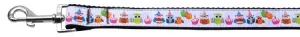 Party Owls Nylon Dog Leash 3-8 Inch Wide 4ft Long