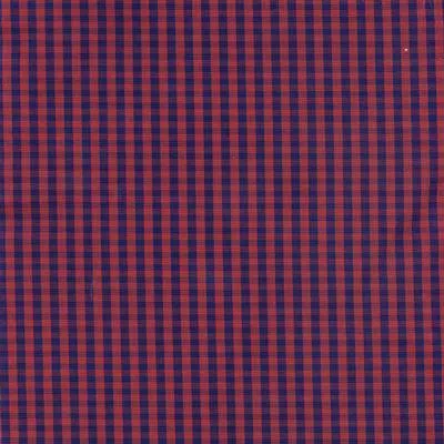 Red and Navy Check Classic Custom Shirt 100c 60*60 Saq014a