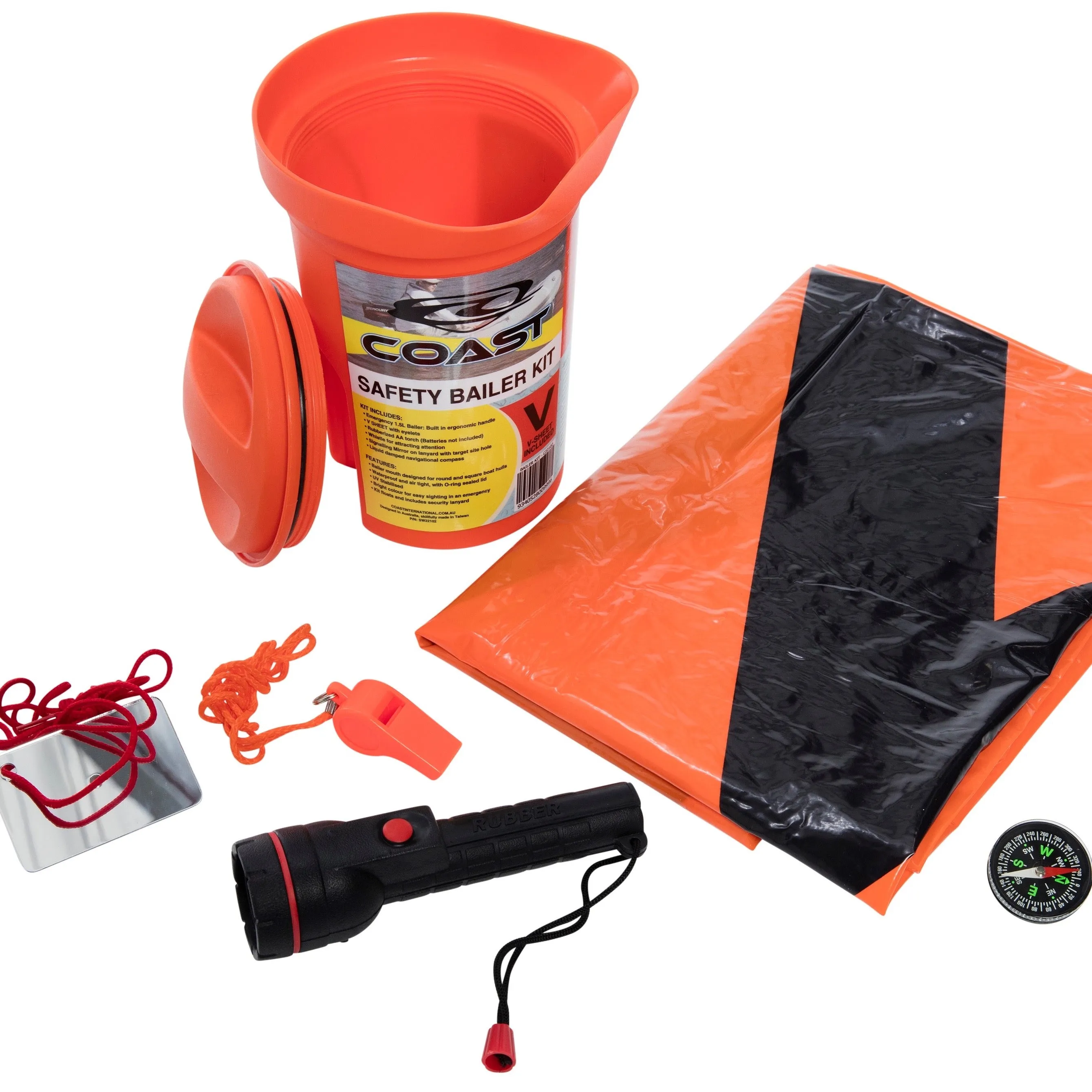 Safety Bailer Kit With V-Sheet